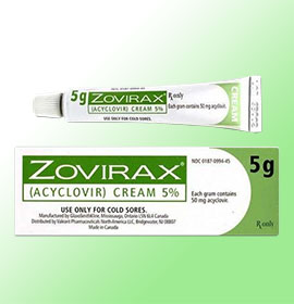 Zovirax (Aciclovir) Cream 5%